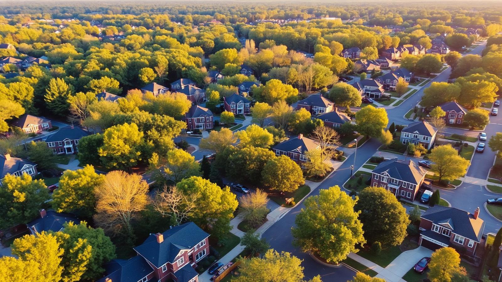 Crossroads Village aerial view
